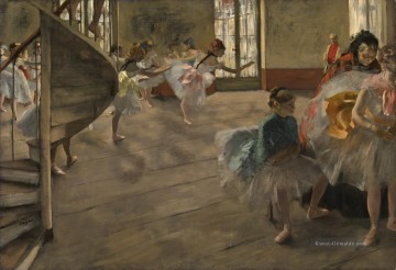 Edgar Degas Werke - Ballett Tänzer grau Edgar Degas